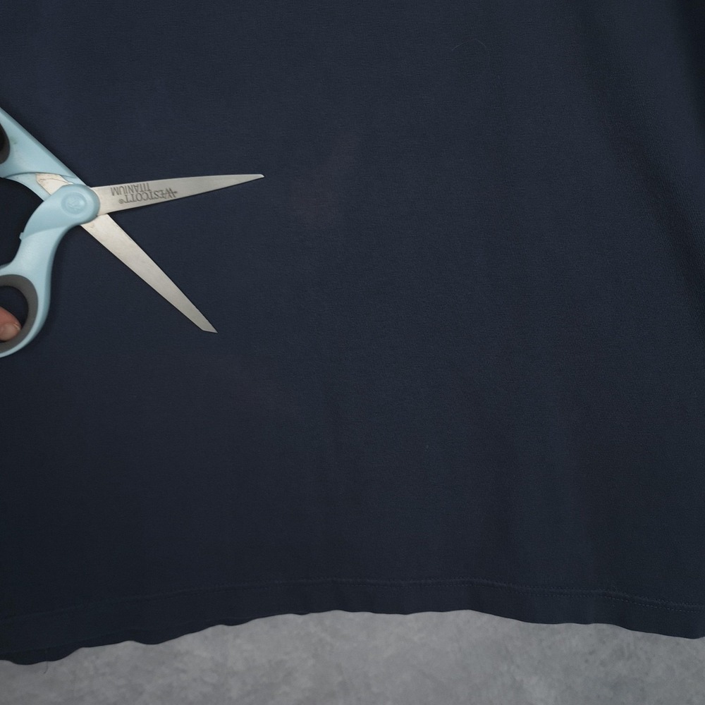 Vintage GAP Shirt Mens Extra Large Navy Blue Classic Spell Out Made in USA 90s - Picture 8 of 16